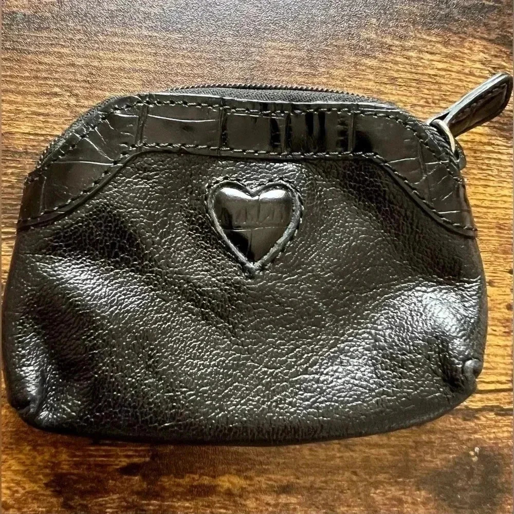 Brighton | small leather coin purse.​
